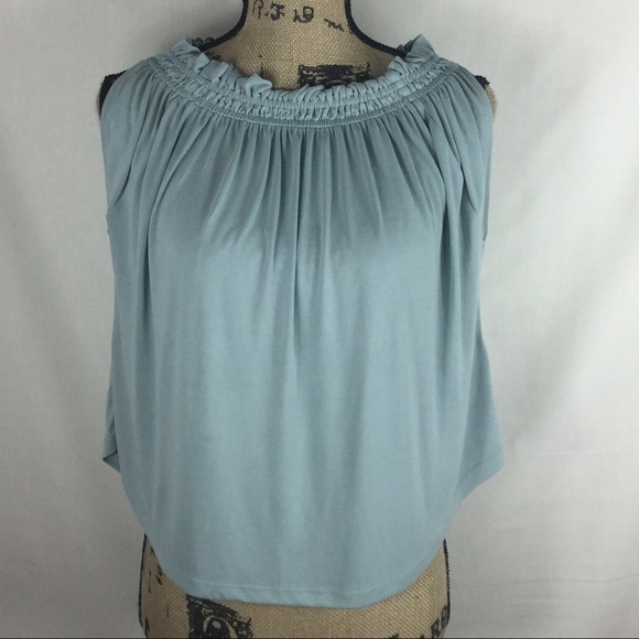  Hp Sandwash Off The Shoulder Top Sage 栗♂️ - Picture 2 of 7